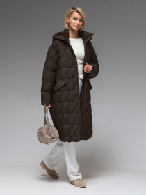 Демисезонная куртка VIVA WEAR модель 6536-chocolate Фото