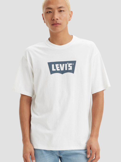 Чоловіча біла футболка модель 000RY;0003 Фото