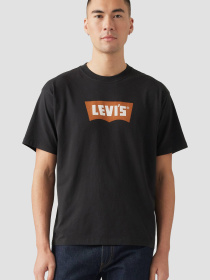 Чоловіча чорна футболка модель 000RY;0004 Фото