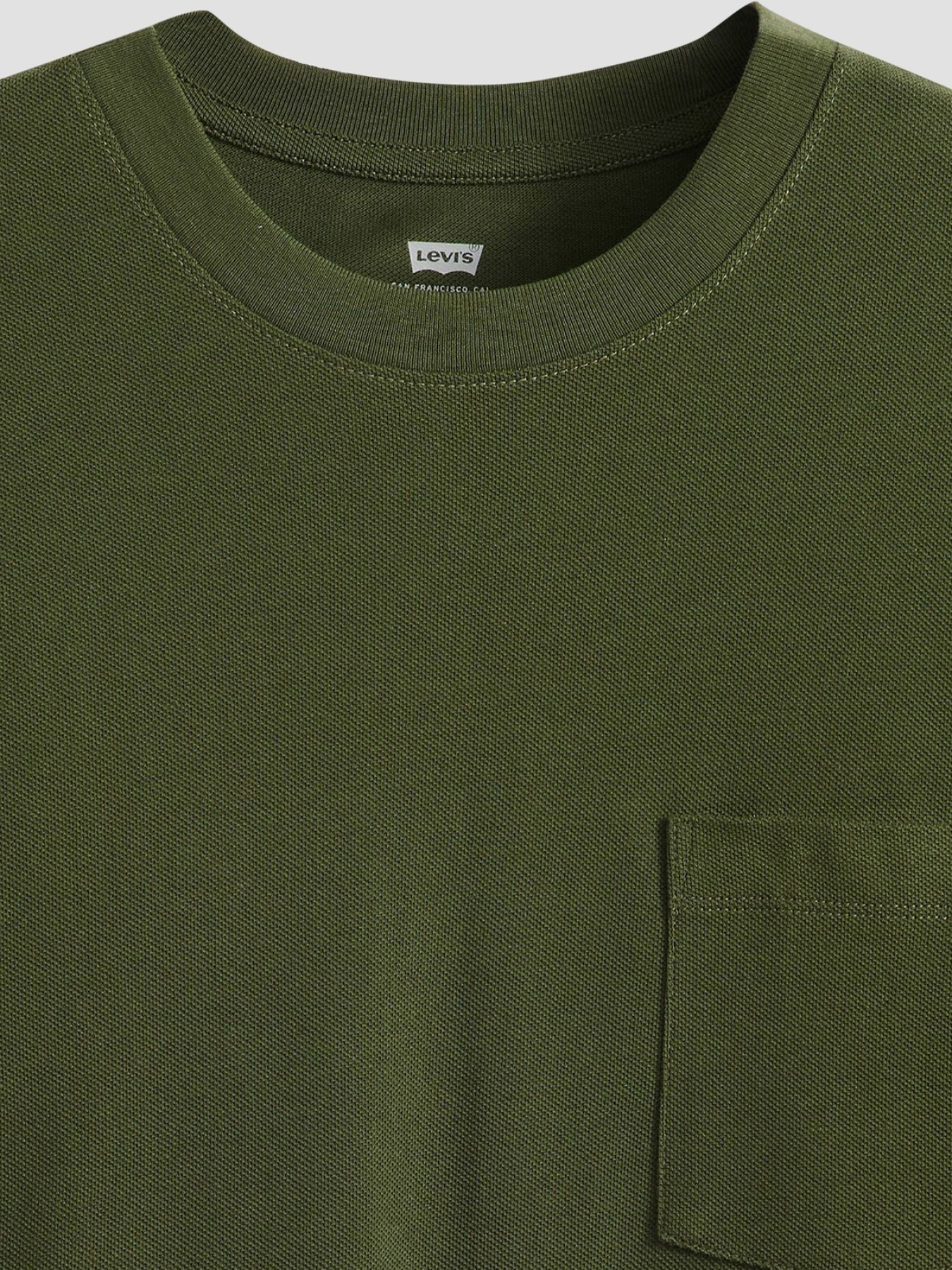 Чоловіча зелена футболка модель 001MN;0000 Фото