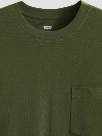 Чоловіча зелена футболка модель 001MN;0000 Фото