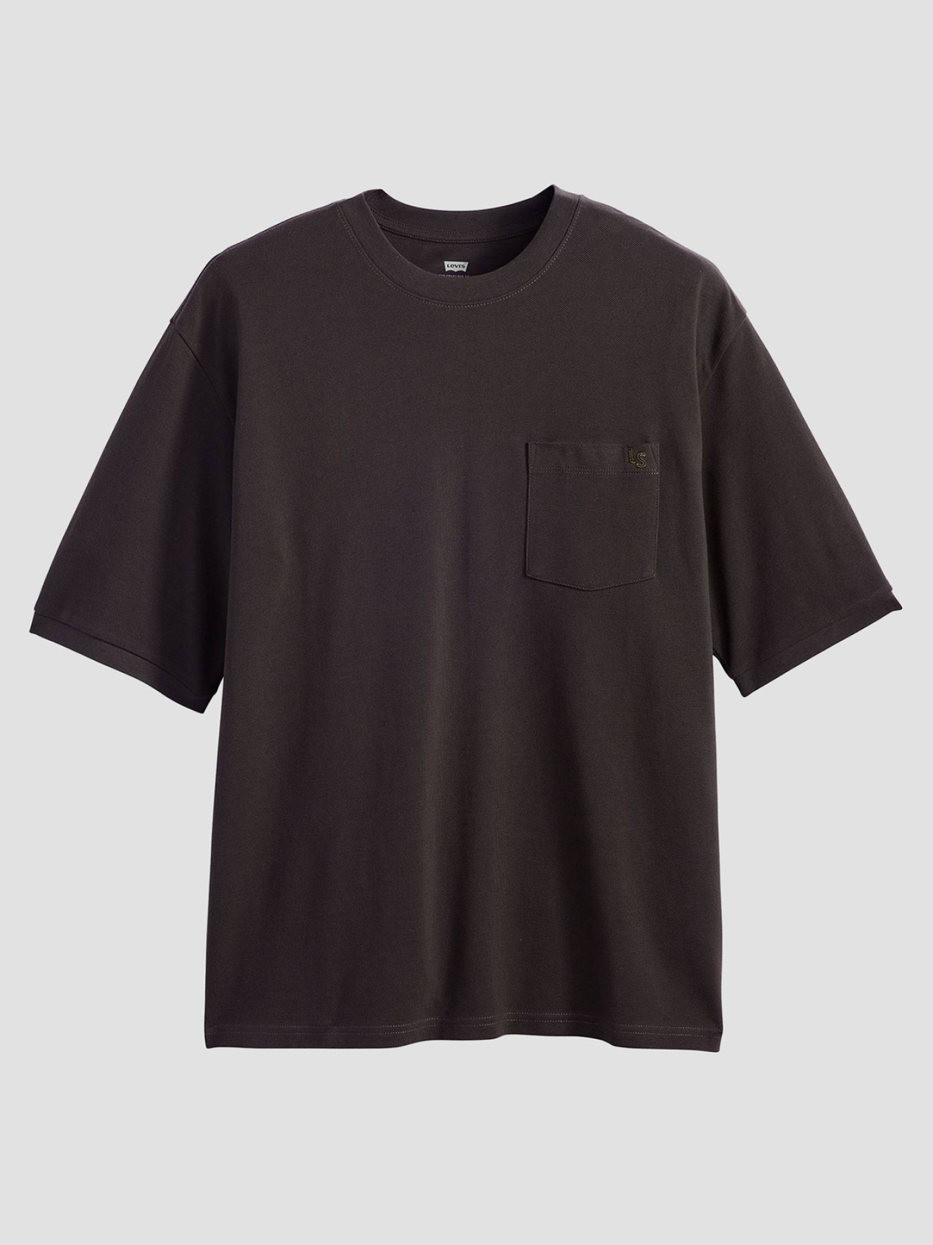 Чоловіча чорна футболка модель 001MN;0002 Фото