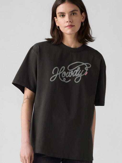 Жіноча темно-сіра футболка модель 001MX;0008 Фото