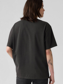 Жіноча темно-сіра футболка модель 001MX;0008 Фото