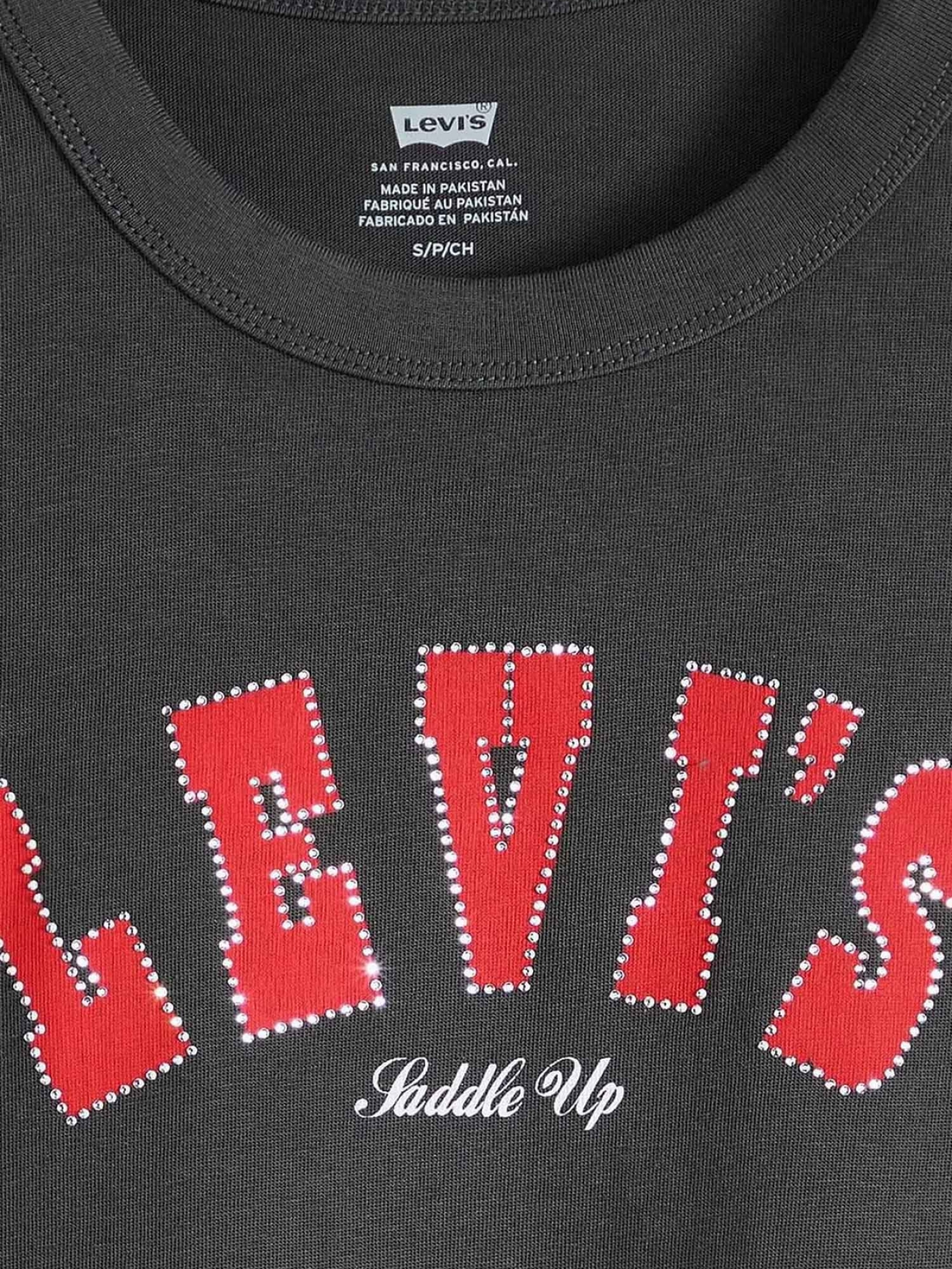 Жіноча темно-сіра футболка модель 001MX;0022 Фото