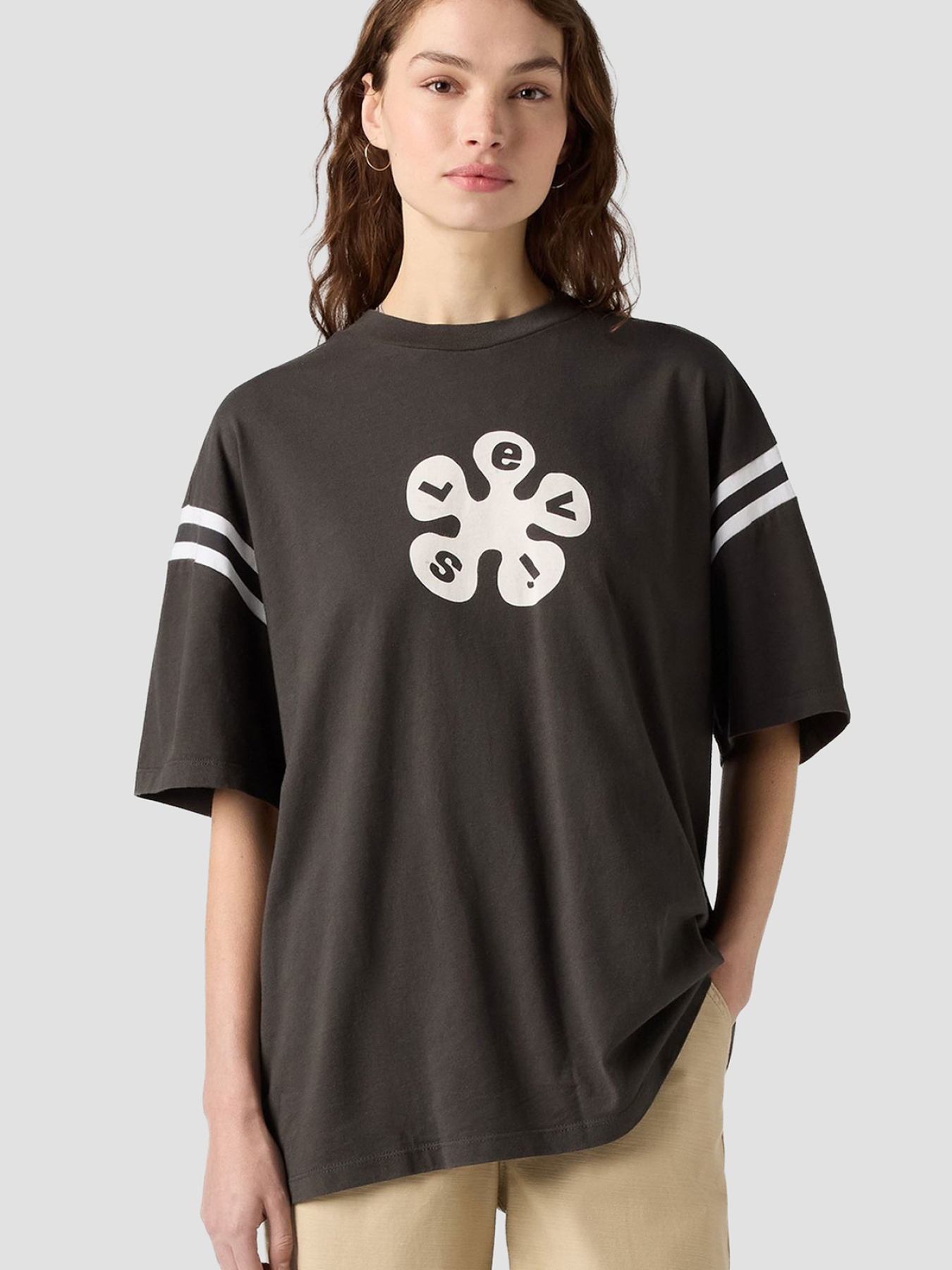 Жіноча чорна футболка модель 001QX;0000 Фото