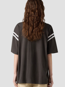 Жіноча чорна футболка модель 001QX;0000 Фото