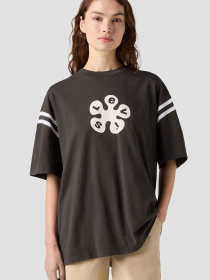 Жіноча чорна футболка модель 001QX;0000 Фото