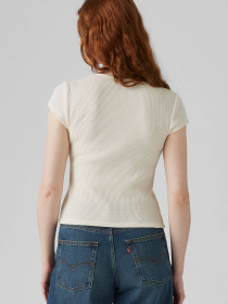Жіноча біла футболка модель 003PW;0000 Фото