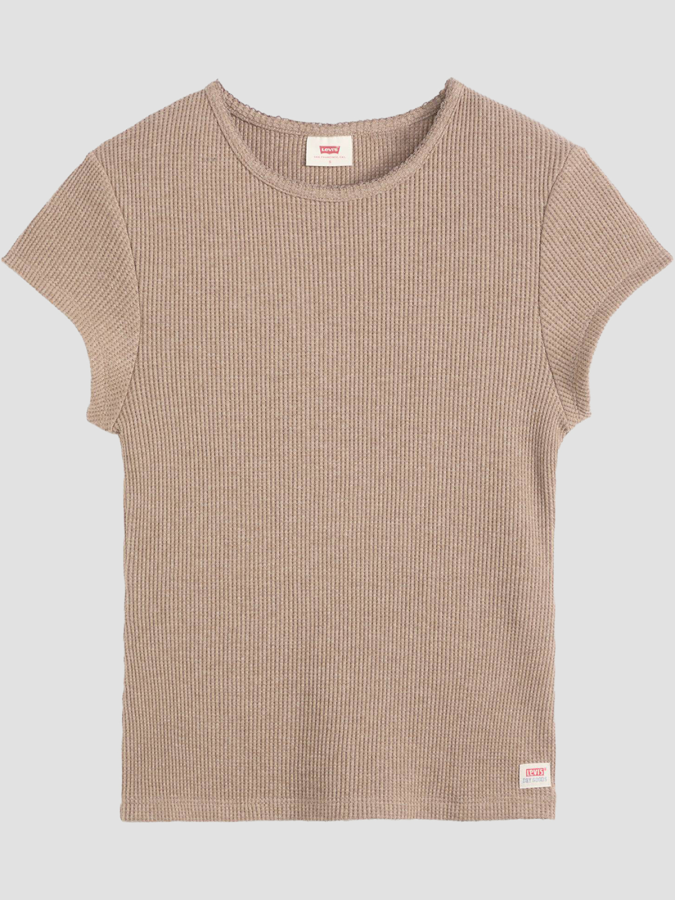 Жіноча бежева футболка модель 003PW;0003 Фото