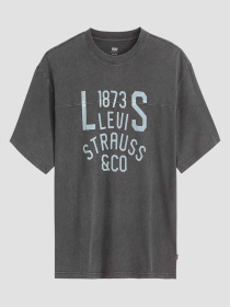 Чоловіча темно-сіра футболка модель 003QV;0000 Фото