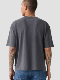 Чоловіча темно-сіра футболка модель 003QV;0000 Фото