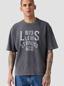 Чоловіча темно-сіра футболка модель 003QV;0000 Фото