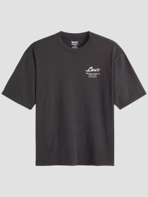 Чоловіча чорна футболка модель 003XL;0000 Фото