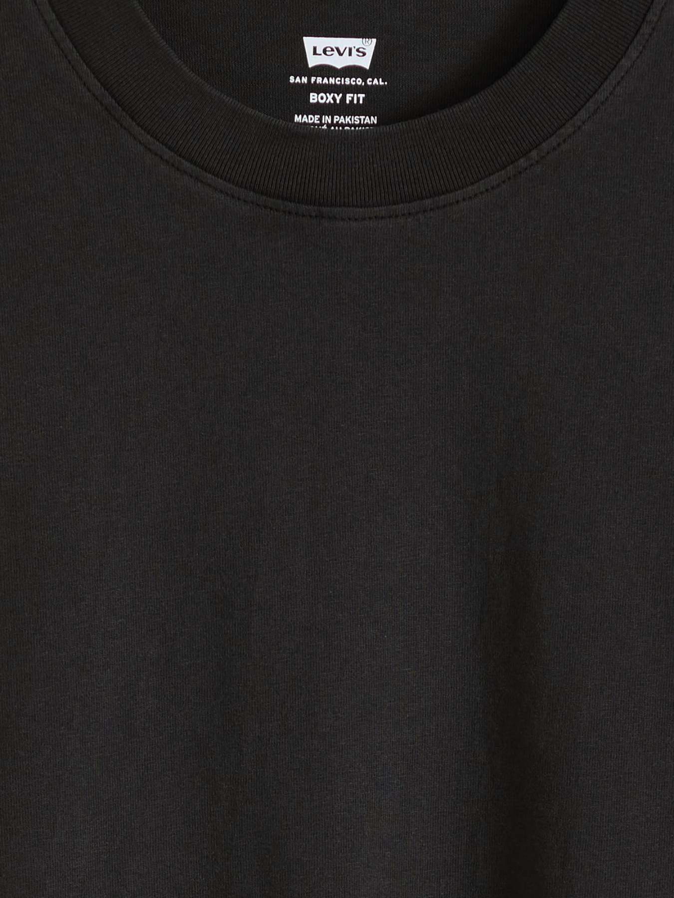 Мужская черная футболка модель 0049F;0025 Фото