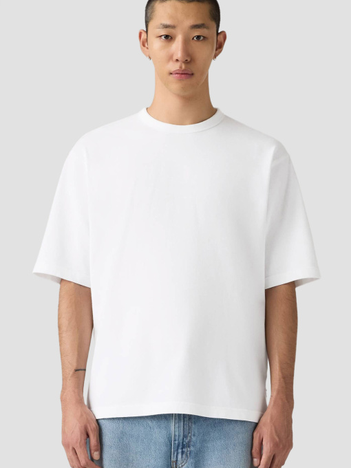 Мужская белая футболка модель 005GY;0000 Фото