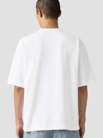 Мужская белая футболка модель 005GY;0000 Фото