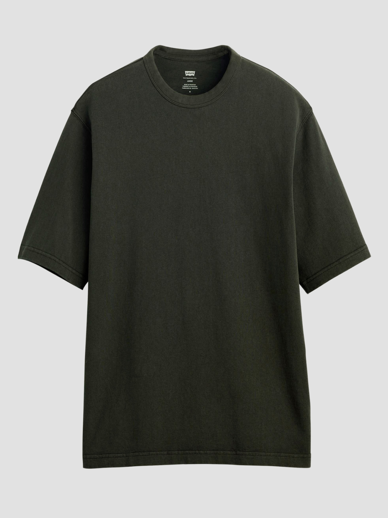 Мужская темно-серая футболка модель 005GY;0001 Фото