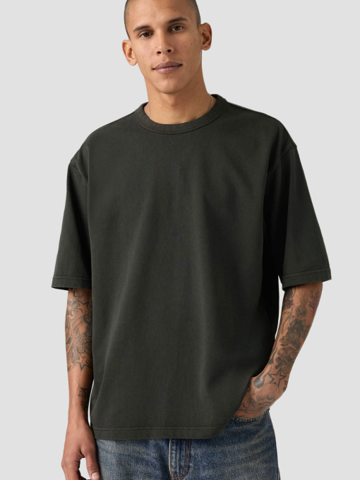 Мужская темно-серая футболка модель 005GY;0001 Фото