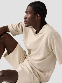 Мужская белая футболка модель 005GY;0004 Фото