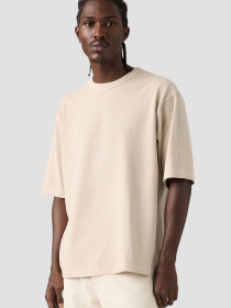 Мужская белая футболка модель 005GY;0004 Фото