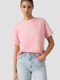 Жіноча рожева футболка модель 005IX;0007 Фото