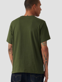 Чоловіча зелена футболка модель 16143;1676 Фото