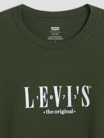 Чоловіча зелена футболка модель 16143;1676 Фото