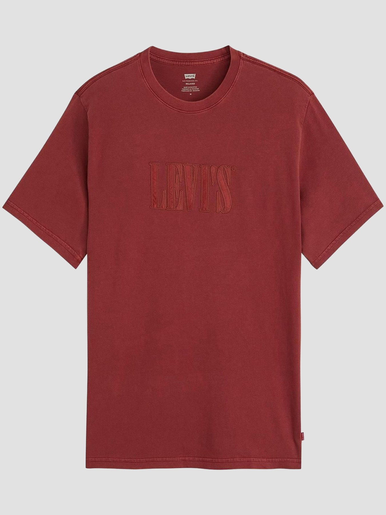 Чоловіча червона футболка модель 16143;1677 Фото