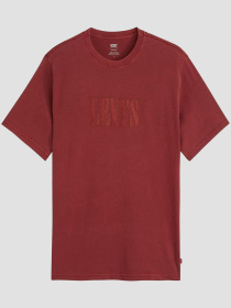 Чоловіча червона футболка модель 16143;1677 Фото