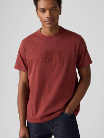 Чоловіча червона футболка модель 16143;1677 Фото