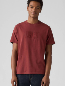 Чоловіча червона футболка модель 16143;1677 Фото