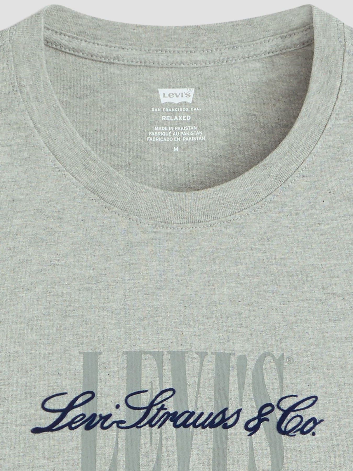 Чоловіча сіра футболка модель 16143;1682 Фото