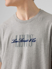 Чоловіча сіра футболка модель 16143;1682 Фото