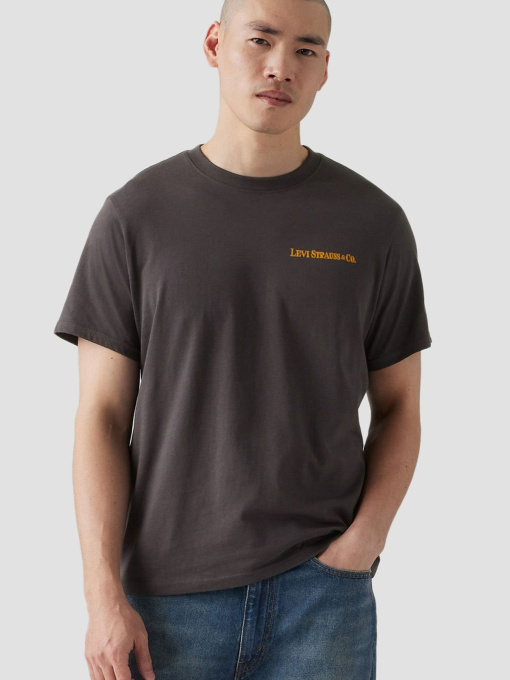 Чоловіча темно-сіра футболка модель 16143;1947 Фото