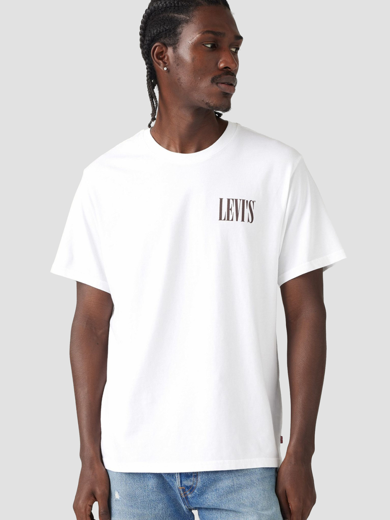 Чоловіча біла футболка модель 16143;1996 Фото