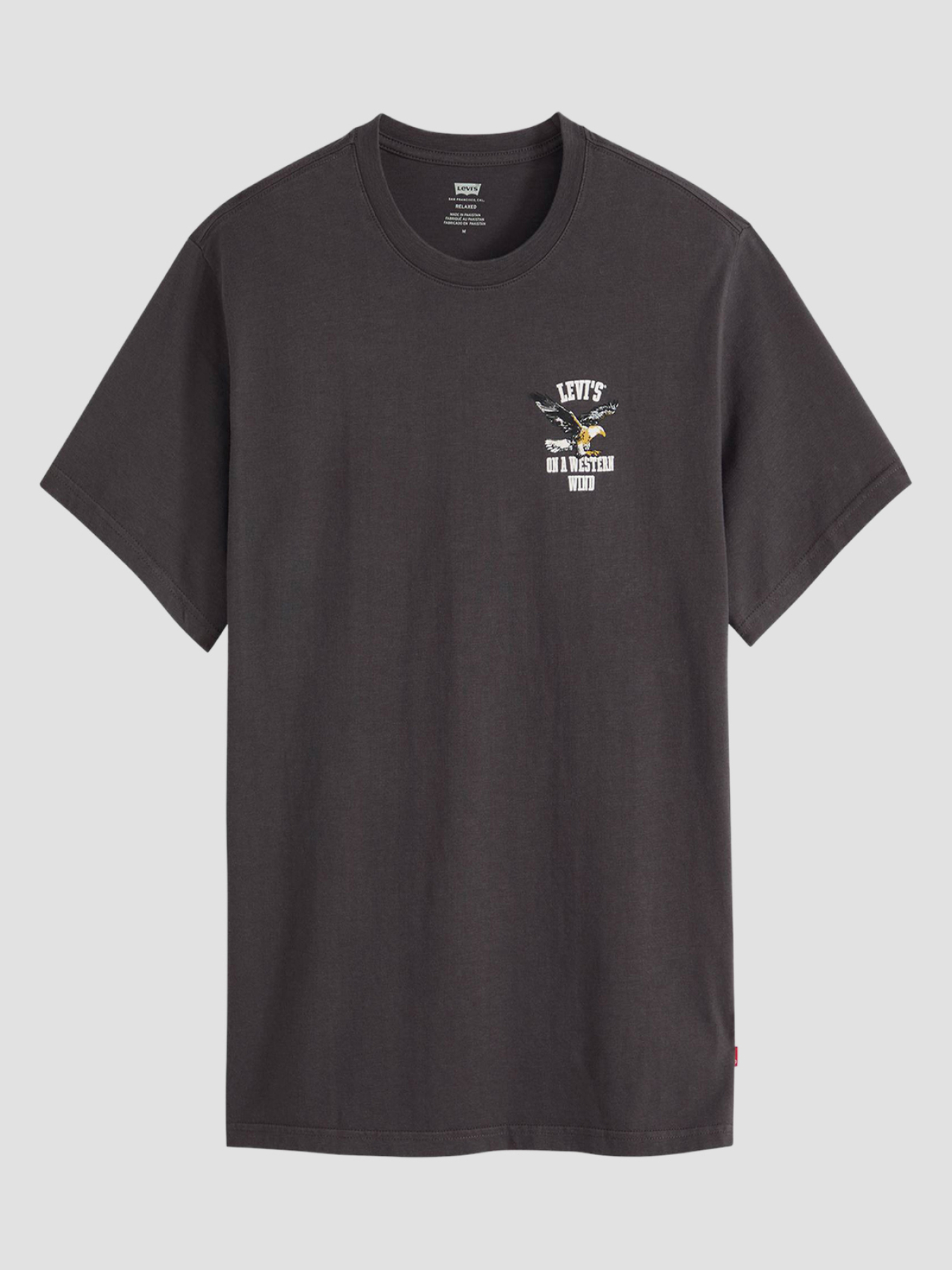 Чоловіча чорна футболка модель 16143;2050 Фото