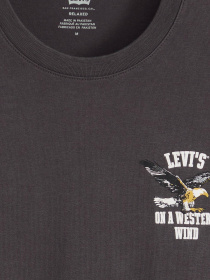 Чоловіча чорна футболка модель 16143;2050 Фото