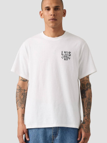 Мужская белая футболка модель 16143;2088 Фото