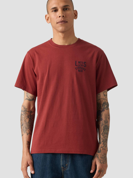 Чоловіча бордова футболка модель 16143;2089 Фото