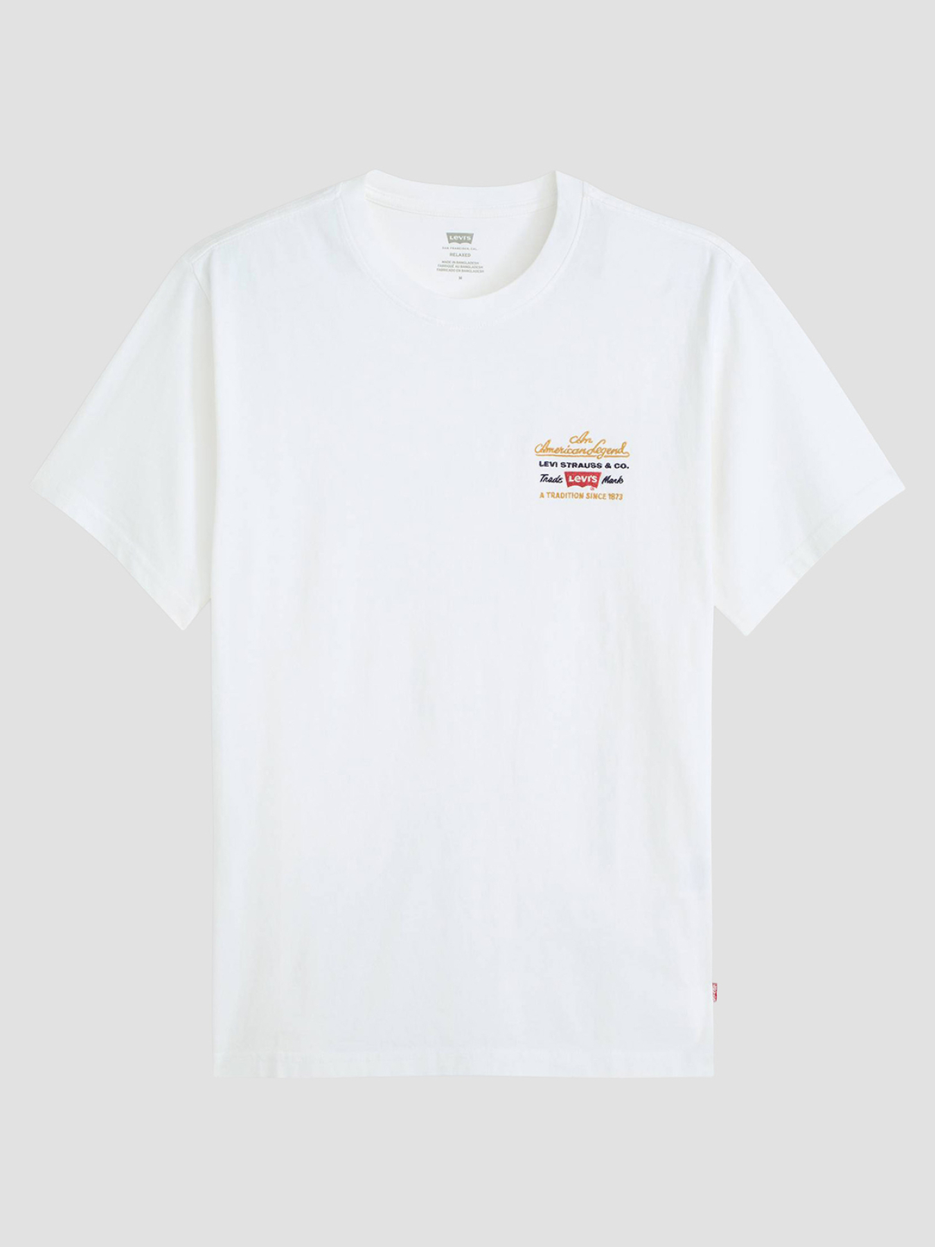 Чоловіча біла футболка модель 16143;2095 Фото