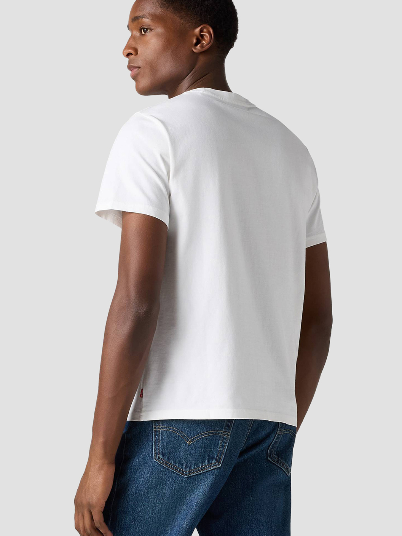 Чоловіча біла футболка модель 16143;2095 Фото