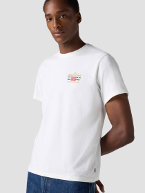 Чоловіча біла футболка модель 16143;2095 Фото