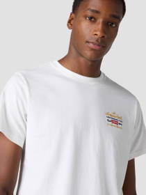 Чоловіча біла футболка модель 16143;2095 Фото