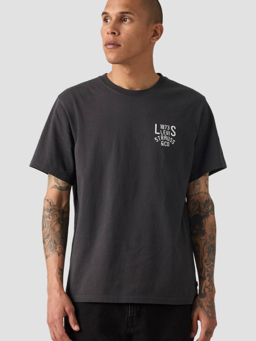 Чоловіча темно-сіра футболка модель 16143;2101 Фото