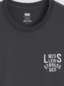 Чоловіча темно-сіра футболка модель 16143;2101 Фото