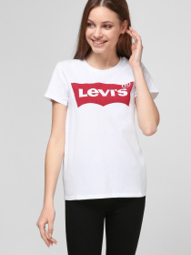 Жіноча біла футболка модель 17369;0053 Фото