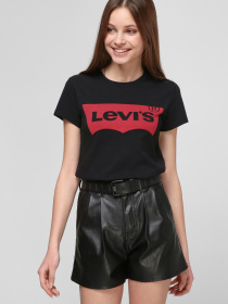 Жіноча чорна футболка модель 17369;0201 Фото