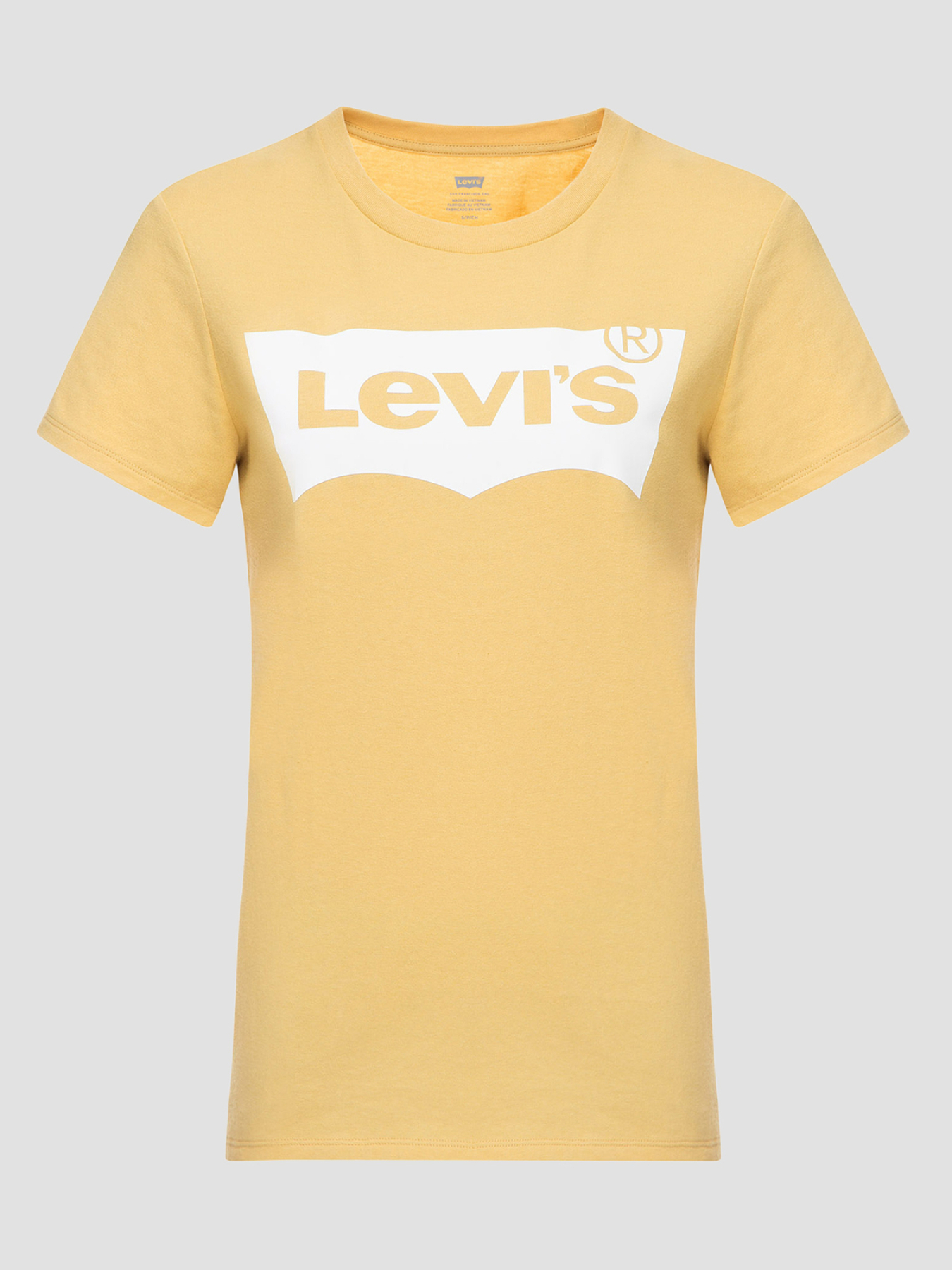 Жіноча жовта футболка модель 17369;0778 Фото