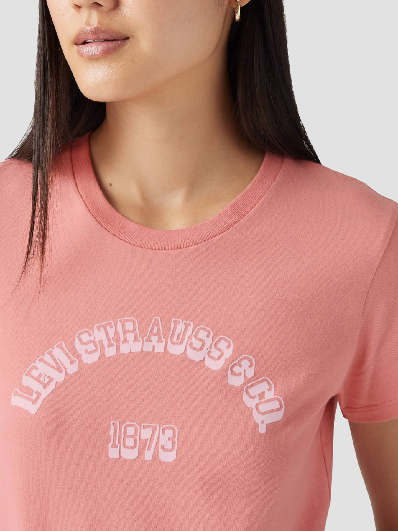 Жіноча рожева футболка модель 17369;2929 Фото